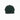 Green cap with branding on a white background