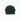 Green cap with branding on a white background