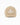 Beige cap with white logo on a white background