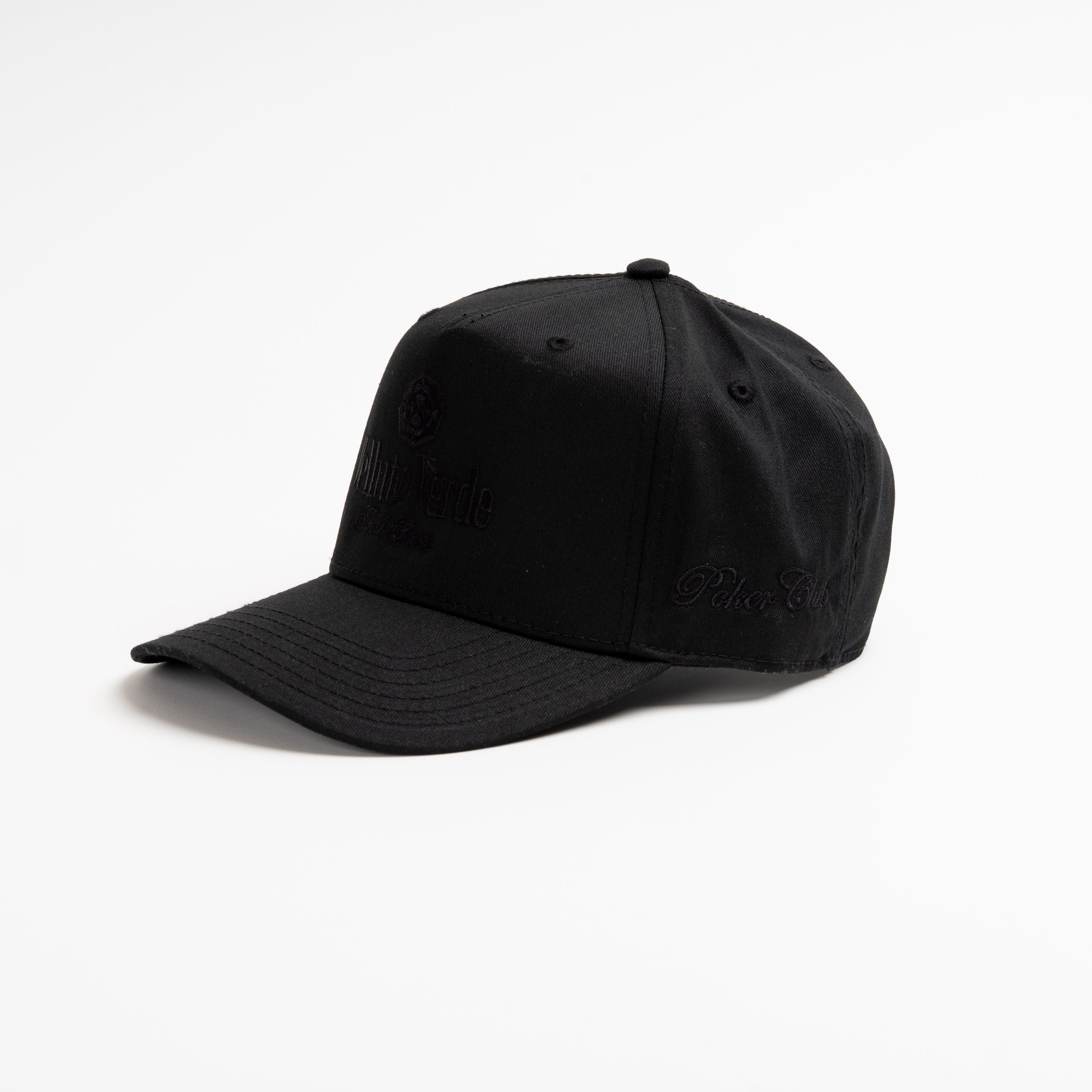 Black/Black Poker Club Cap
