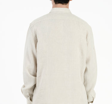 Beige Linen Shirt