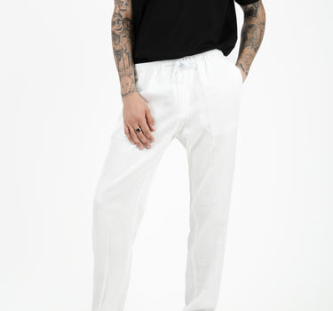 White Linen Pants