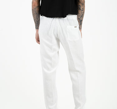 White Linen Pants