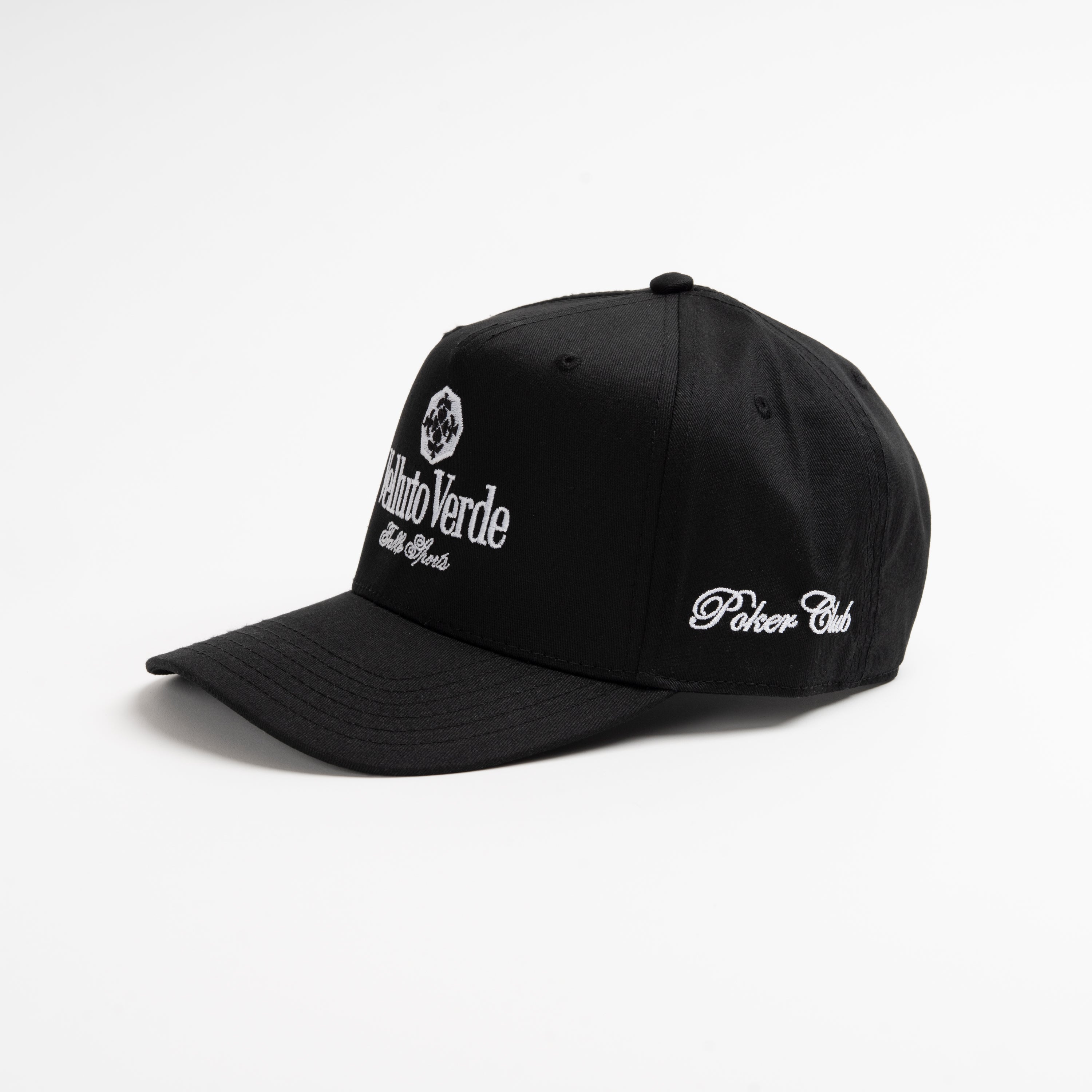 Black Poker Club Cap